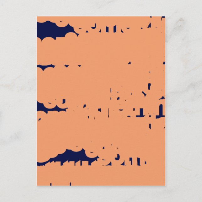 5556 abstrakte Kunst Postkarte (Vorderseite)