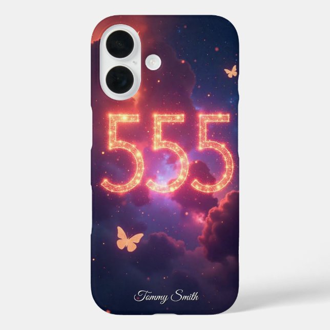 555 Angel Number Manifestation - Embrace Change Case-Mate iPhone Hülle (Rückseite)