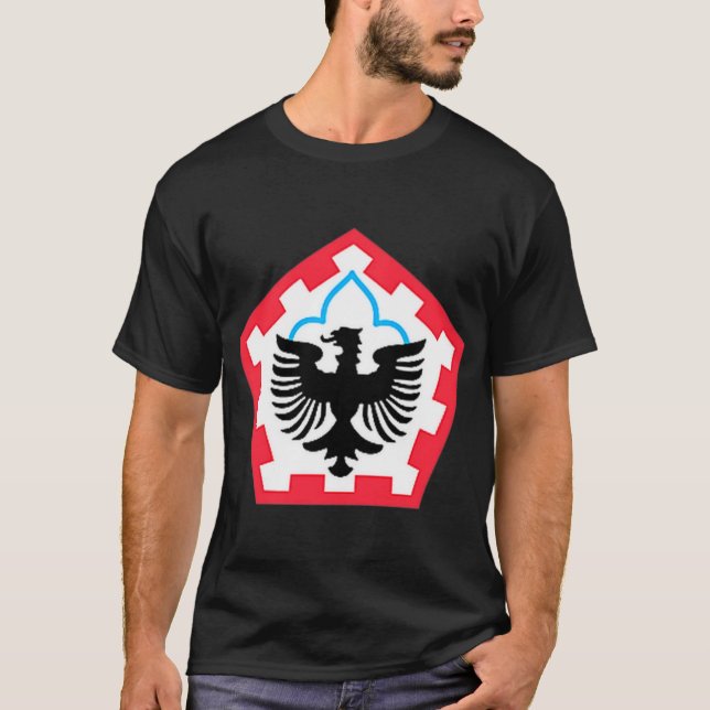 555. Engineer Brigade Shirt 555. EN Shirt OD (Vorderseite)
