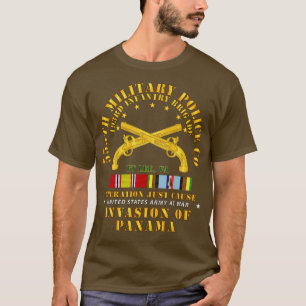 555. Militärpolizei Co 193. in BDE Ft Lee w Svc T-Shirt