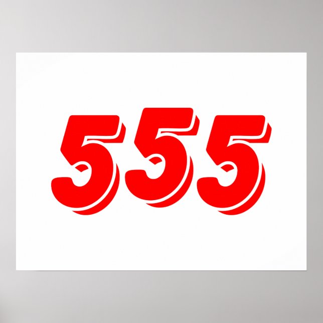 555 POSTER (Vorne)