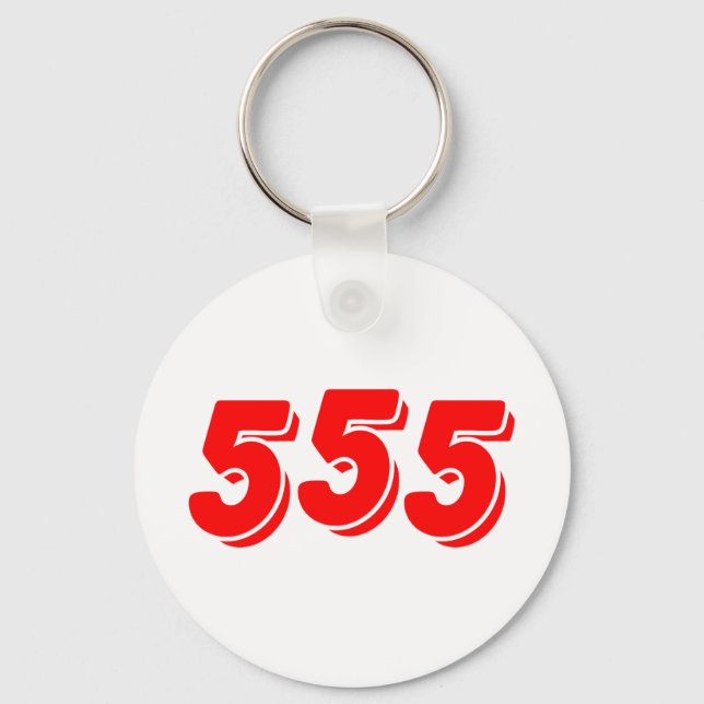 555 SCHLÜSSELANHÄNGER (Vorderseite)