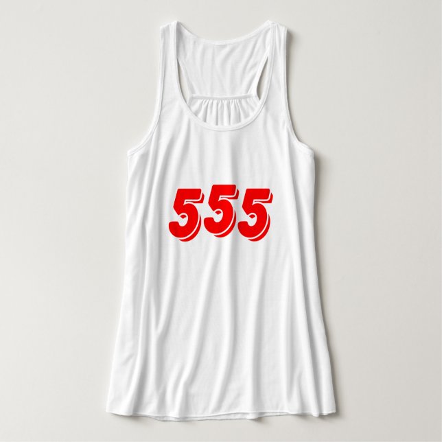 555 TANK TOP (Design Vorderseite)