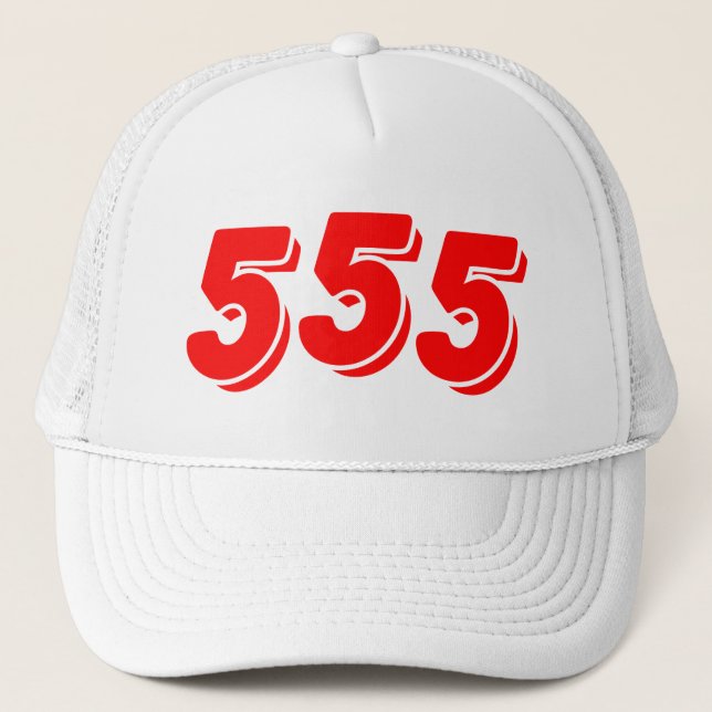 555 TRUCKERKAPPE (Vorderseite)