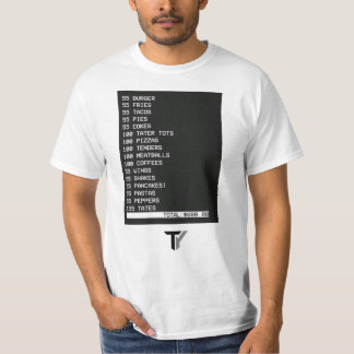 55 Burger 55 Pommes Frites Scherz T-Shirt