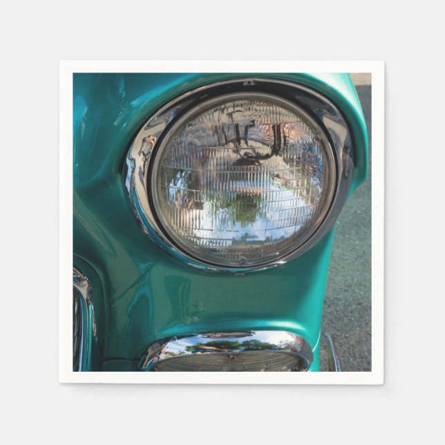 55 Chevy Headlight Serviette (Vorderseite)