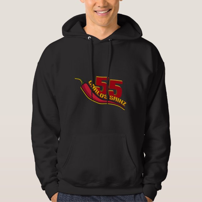 #55 Chili Hoodie | Fan-Made Tifosi Gear (Vorderseite)