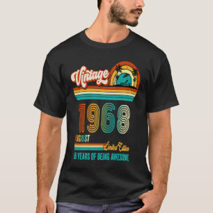 55. Geburtstag 55 Jahre alt Phantastisch seit Augu T-Shirt