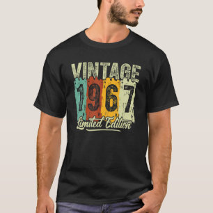 55. Geburtstag 55 Jahre alt Vintage 1967 T-Shirt