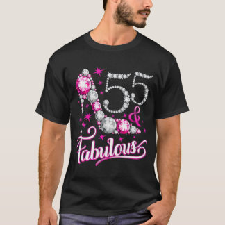 55 Geburtstag. 55 und Frauen, Frauen T-Shirt
