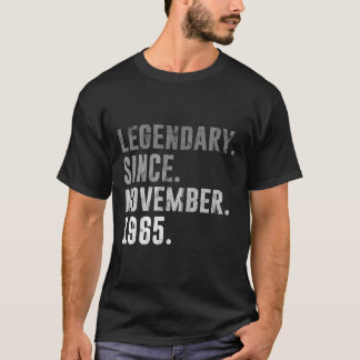 55. Geburtstag Geschenke Legendary seit November 1 T-Shirt