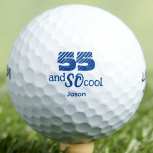 55. Geburtstag Golfer-Geschenk für Bruder - 55 So Golfball