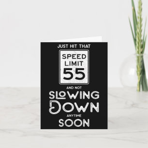 55. Geburtstag Igovernment Agency Speed Li Schild  Karte