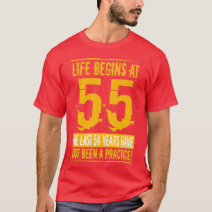 55 Geburtstag Mann T-Shirt
