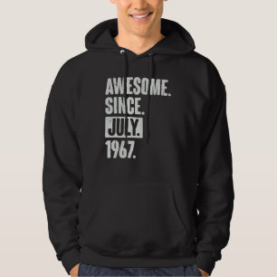 55. Geburtstag Phantastisch seit Juli 1966 Hoodie