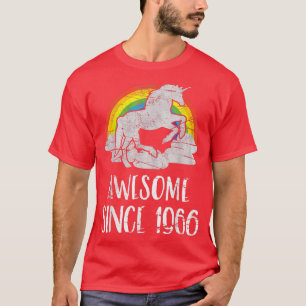 55. Geburtstag, Vintages Einhorn, Phantastisch sei T-Shirt