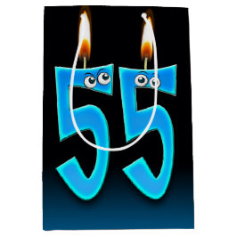 55. Geburtstagskandale Mittlere Geschenktasche Geschenktüte