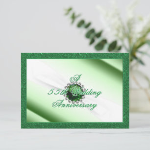 55. Hochzeitstag RSVP Einladung
