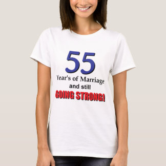 55. Hochzeitstag T-Shirt