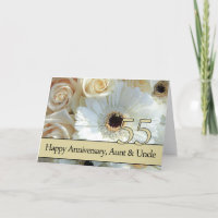 55. Hochzeitstag Tante & Onkel Rose