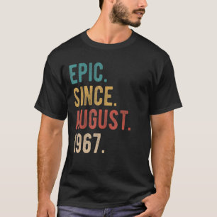 55 Jahre alt 55. Geburtstag Geburtstag Epic Seit A T-Shirt