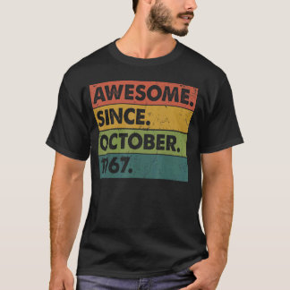 55 Jahre alt 55. Geburtstag Phantastisch seit Okto T-Shirt