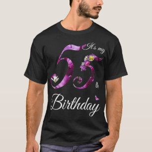 55 Jahre alte Blüte 1967 ist mein 55. Geburtstag G T-Shirt