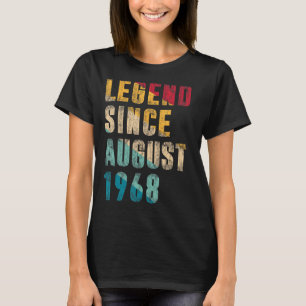 55 Jahre alte Geschenke Legend seit September 1968 T-Shirt