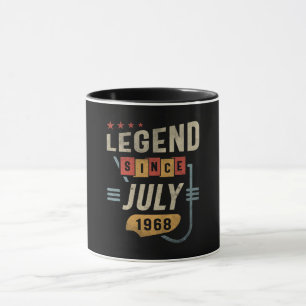 55 Jahre alte Legende seit Juli 1968 55. Geburtsta Tasse