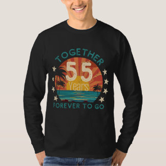 55 Jahre Liebe: Forever Together T-Shirt - Feiern