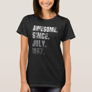 55 Jahre Phantastisch seit Juli 1967 55. Geburtsta T-Shirt