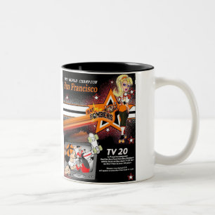55. Jahrestags-Bomber-Tasse Zweifarbige Tasse