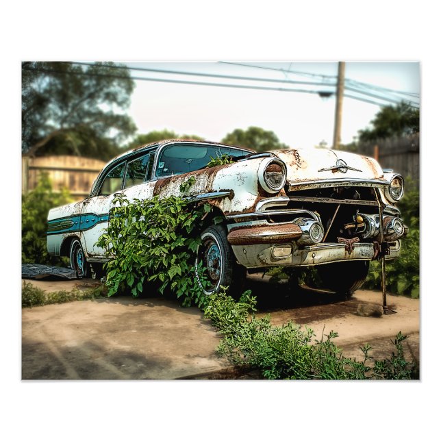 55 OldsMobile Fotodruck (Vorne)