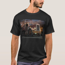"55 Peterbilt Sonnenuntergang-T - Shirt