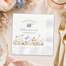 55. Smaragd-Wildblumen-Hochzeitsjubiläum