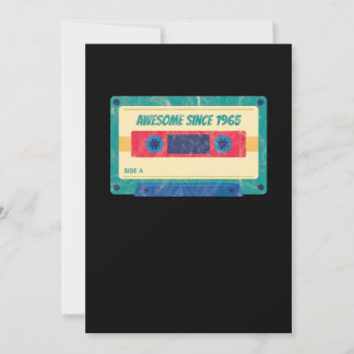 55 th Birthday Celebration Gift Awesome Since 1965 Einladung