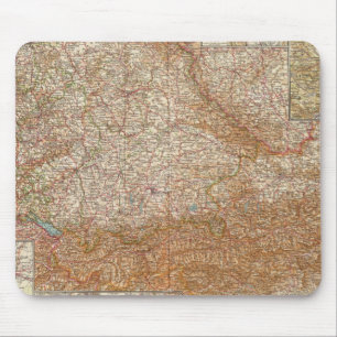 5657 Süddeutschland, Österreich Mousepad