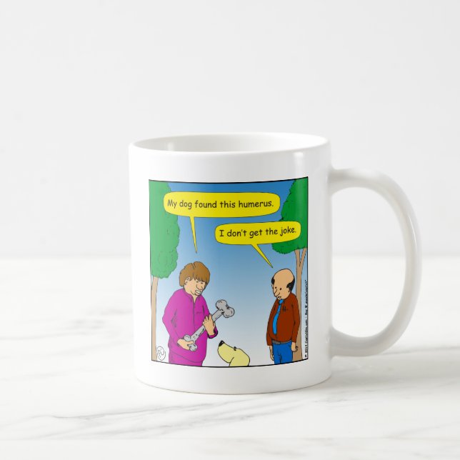 566 mein Hund fanden diesen humorvollen Cartoon Tasse (Rechts)