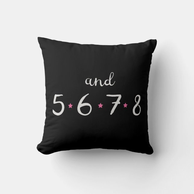 5678 Tanz-Kissen Kissen (Vorderseite)