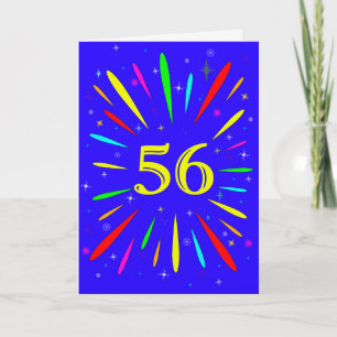 56. Birthday Explosion Card Karte