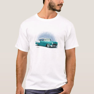 '56 Chevy Illustration Türkis T - Shirt