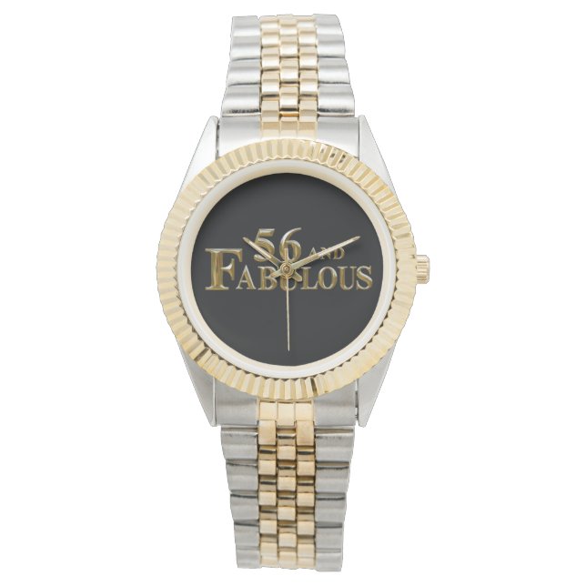 56. Geburtstag Armbanduhr (Vorderseite)