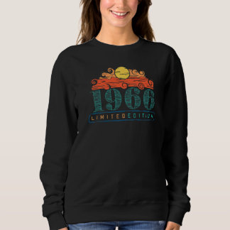56. Geburtstag Ladys Mens 56 Jahre 1966 1 Sweatshirt