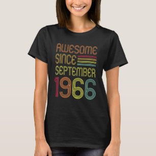 56 Jahre alt 56. Geburtstag Phantastisch seit Sept T-Shirt