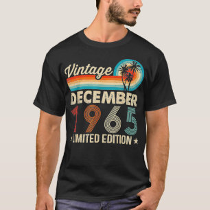 56 Jahre alt 56. Geburtstag Vintag im Dezember 196 T-Shirt