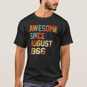 56 Jahre alter Witz Phantastisch seit August 1966 T-Shirt