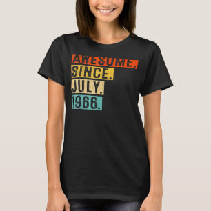 56 Jahre Phantastisch seit Juli 1966 56. Geburtsta T-Shirt