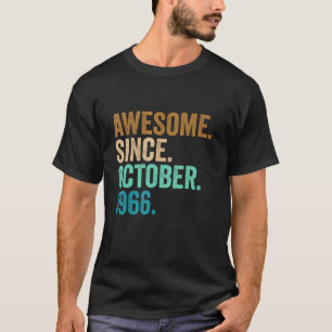 56 Jahre Phantastisch seit Oktober 1966 56. Geburt T-Shirt