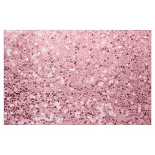 56 Zoll große Baumwollstoffe Rose Gold Glitzer Stoff