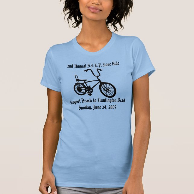 57852bike, 2. jährliche S.I.L.F. Liebe-Fahrt       T-Shirt (Vorderseite)